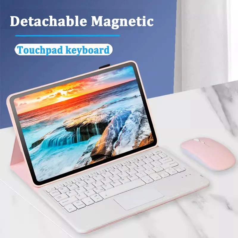 Magnetic Case for Xiaomi Redmi Pad SE 11 2023 6 6 Pro 11 5 11inch 5 Pro 11 Redmi Pad 10.61  Trackpad Keyboard Cover with Mouse