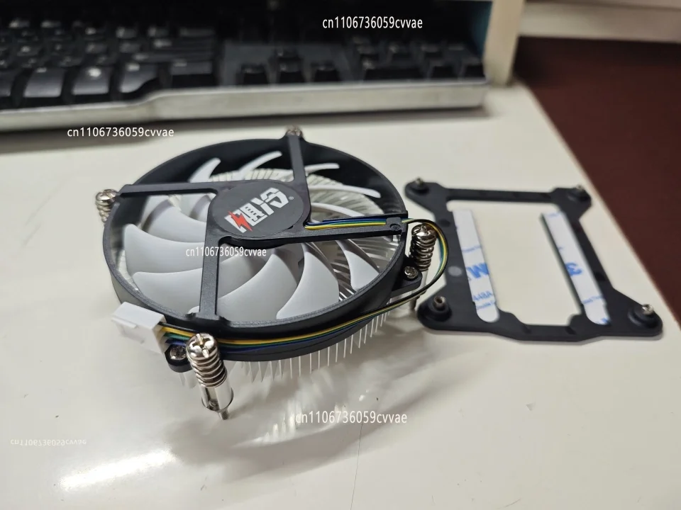 All-in-one Desktop Computer CPU Down-pressing, Ultra-thin 1U Pure Copper Heat Pipe Silent Radiator Fan image 6