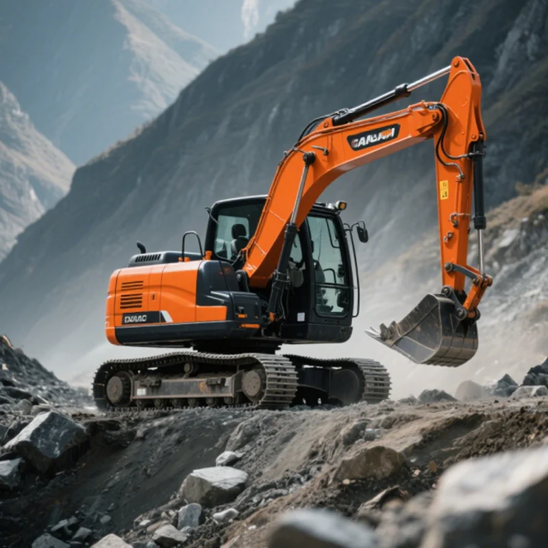 

Customized household garden small excavator Bagger and Mini excavator Multi functional mining tools for various projects