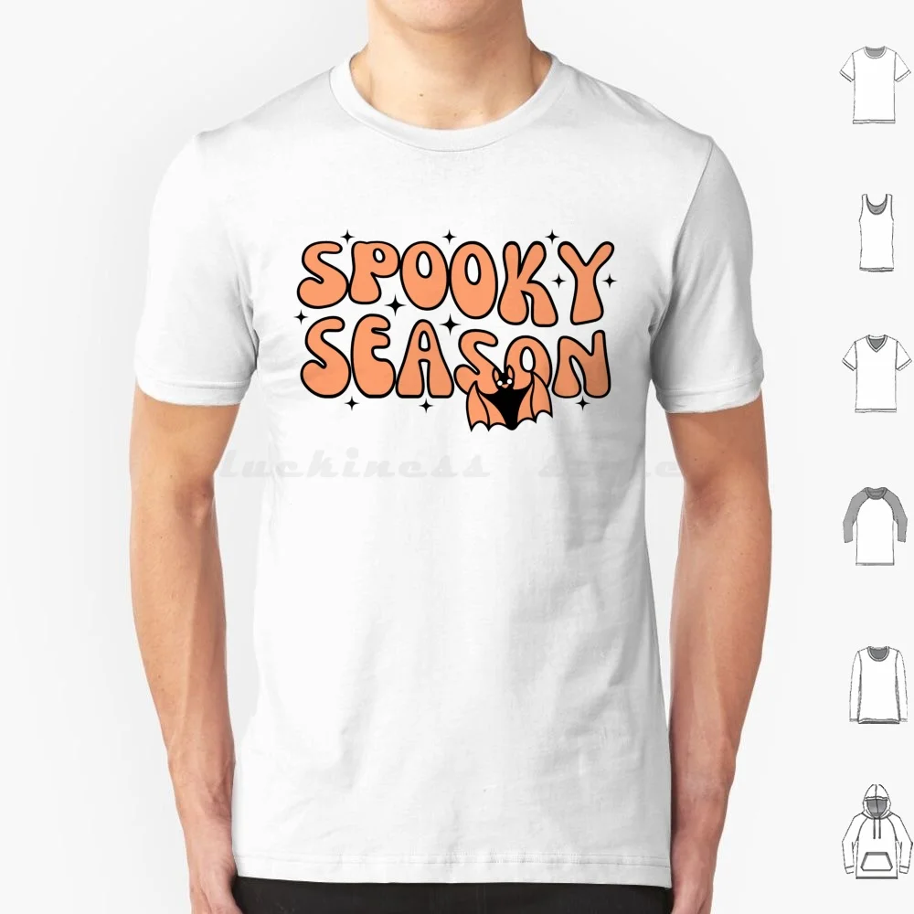 Spooky Season T Shirt Men Women Kids 6xl Spooky Season Halloween Spooky Scary Fall Horror October Autumn Creepy Happy Halloween