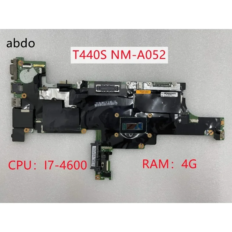 For Lenovo Thinkpad T440S notebook motherboard VILT0 NM-A052 CPU i7 4600U 100% test work