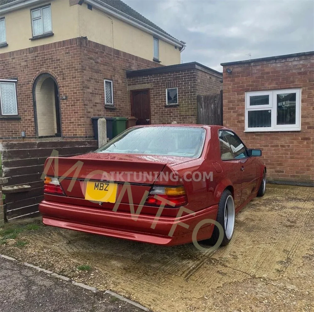 メルセデス用ダックテールスポイラー,メルセデスベンツw124,セダンamg