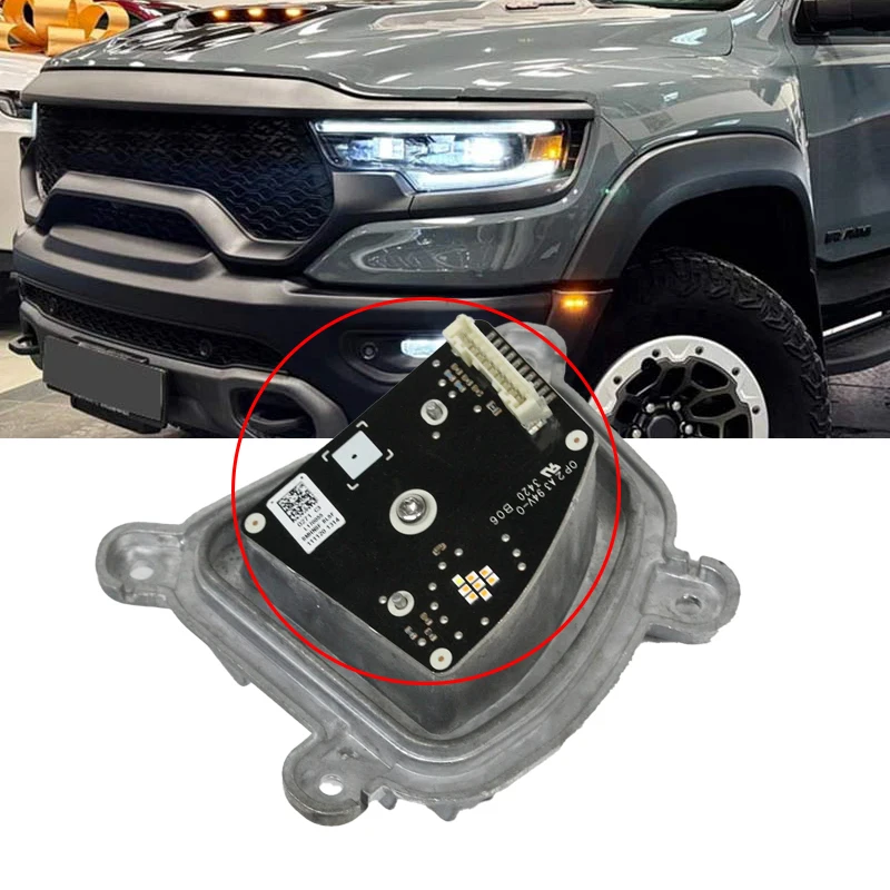 DRL Boards Headlight LED Chip Head Lamps With Turn Signals for Dodge Ram 1500 TRX 2021 2022 2023 Day Running Light 6002TX0619C2