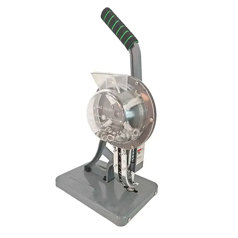 LIUDU 8mm High Quality Semi-auto Eyelet Punch Machine for Multi Layers Flex Banner Shoes Clothes Hard Paper