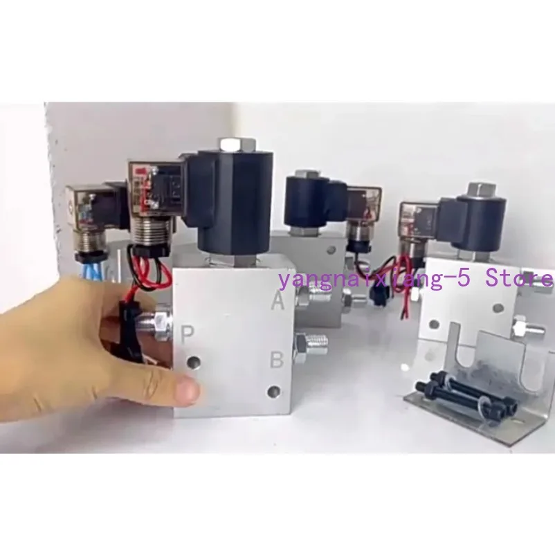 Excavator Quick Change Connector Hydraulic Solenoid Valve 12V and 24V Quick Connector Cylinder One-way Valve Accessories