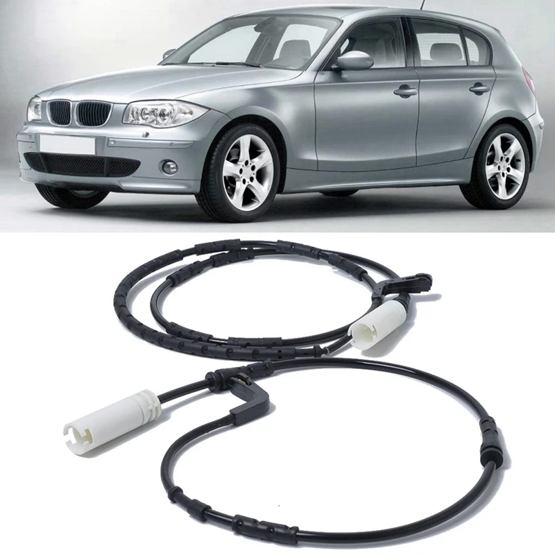 4X Front And Rear Car Brake Pad Wear Sensor For BMW E90 E91 E92 E93 1 3-Series 34356789439 34356789445