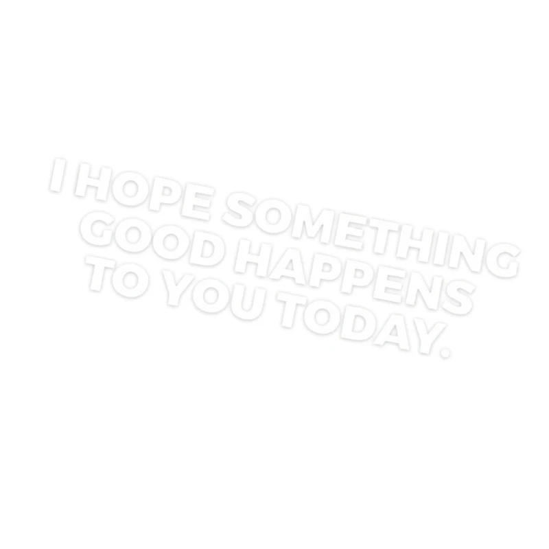 G7NA Car Decal Motivational Quote Sticker Weatherproof Easy Apply Auto Accessories