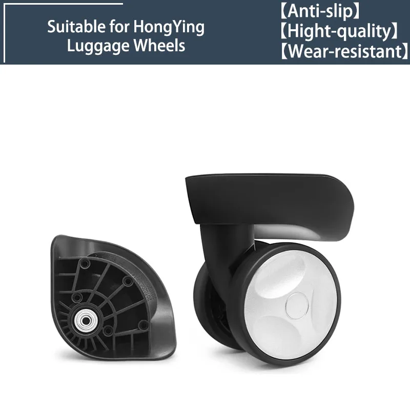 

2/4 Wheels Universal Wheels for HongYing L-H Swivel Wheels Luggage Accessories Replacement Trolley Parts for Suitcase