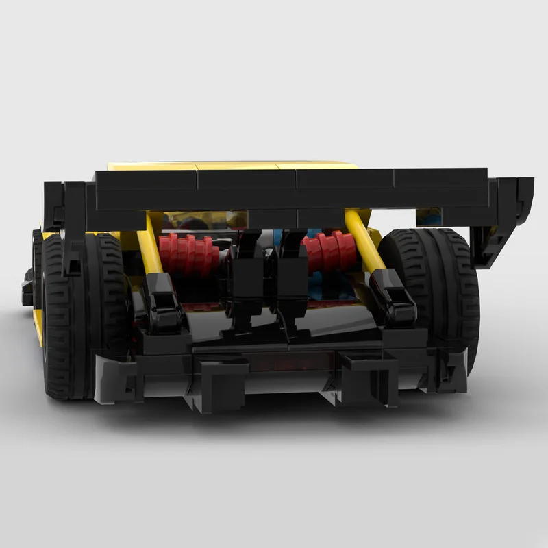 323 PCS Speed Hypercar 2024 AMG SL63 Pikes Peak MOC Customize Modular Building Block Design Simple Kids DIY Assembly Toy Gift