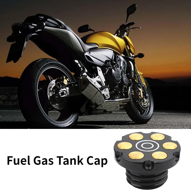

Motor Fuel Gas Tank Cap CNC Aluminum Oil Decorative Caps For Harl*y Sportster XL 1200 883 48 72 Touring Dyn* Softail Road King