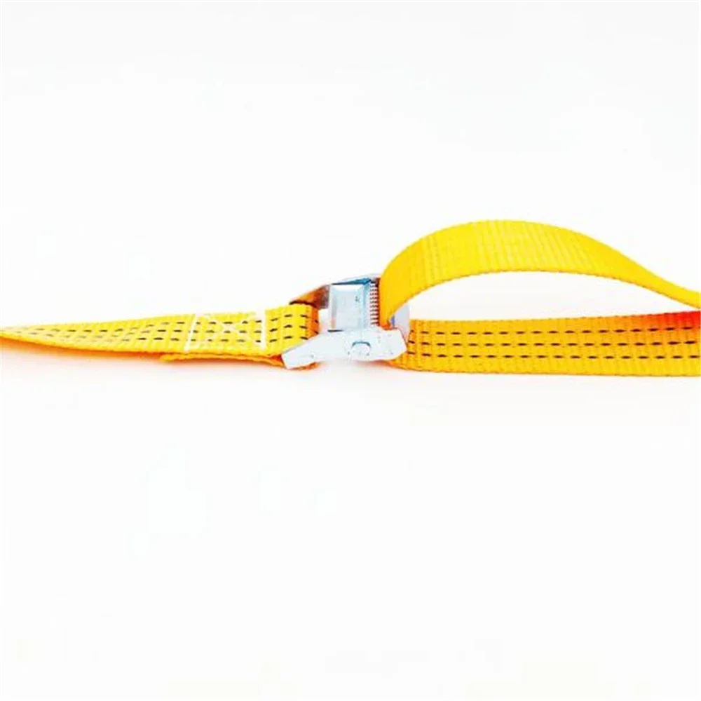 3.8cm x 10 meters pressure buckle polyester belt truck cargo fast binding with fasteners fixed card board belt tensioner