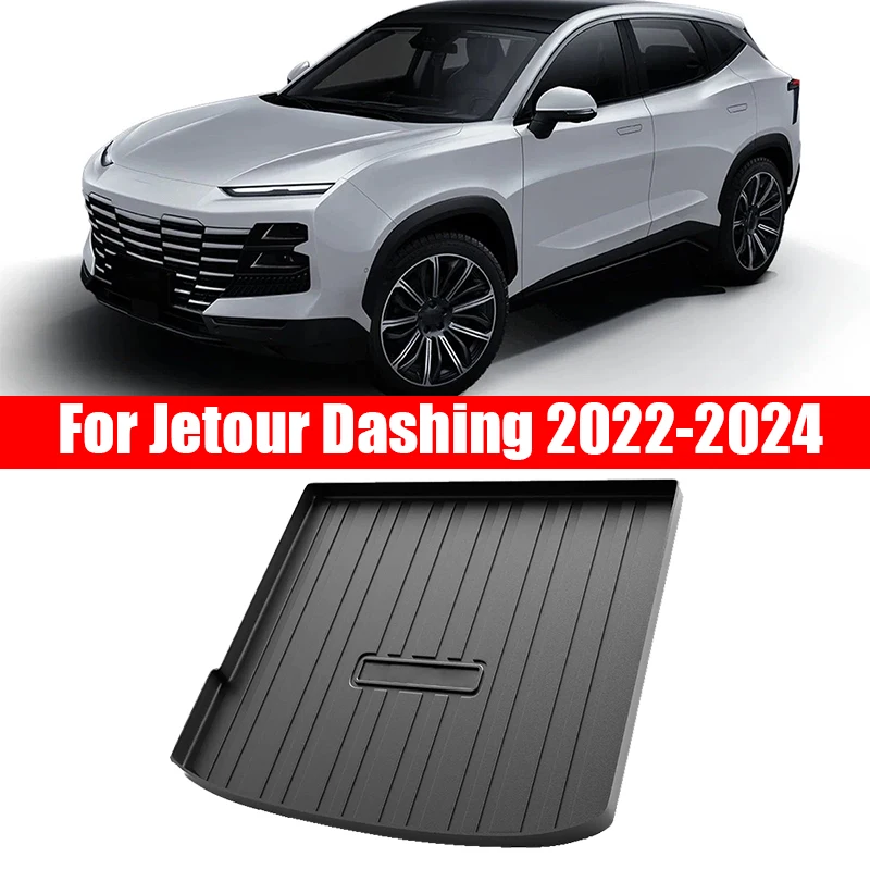 TPO material for trunk protection mat dedicated for interior decoration accessories trunk mat For Jetour Dashing 2022 2023 2024