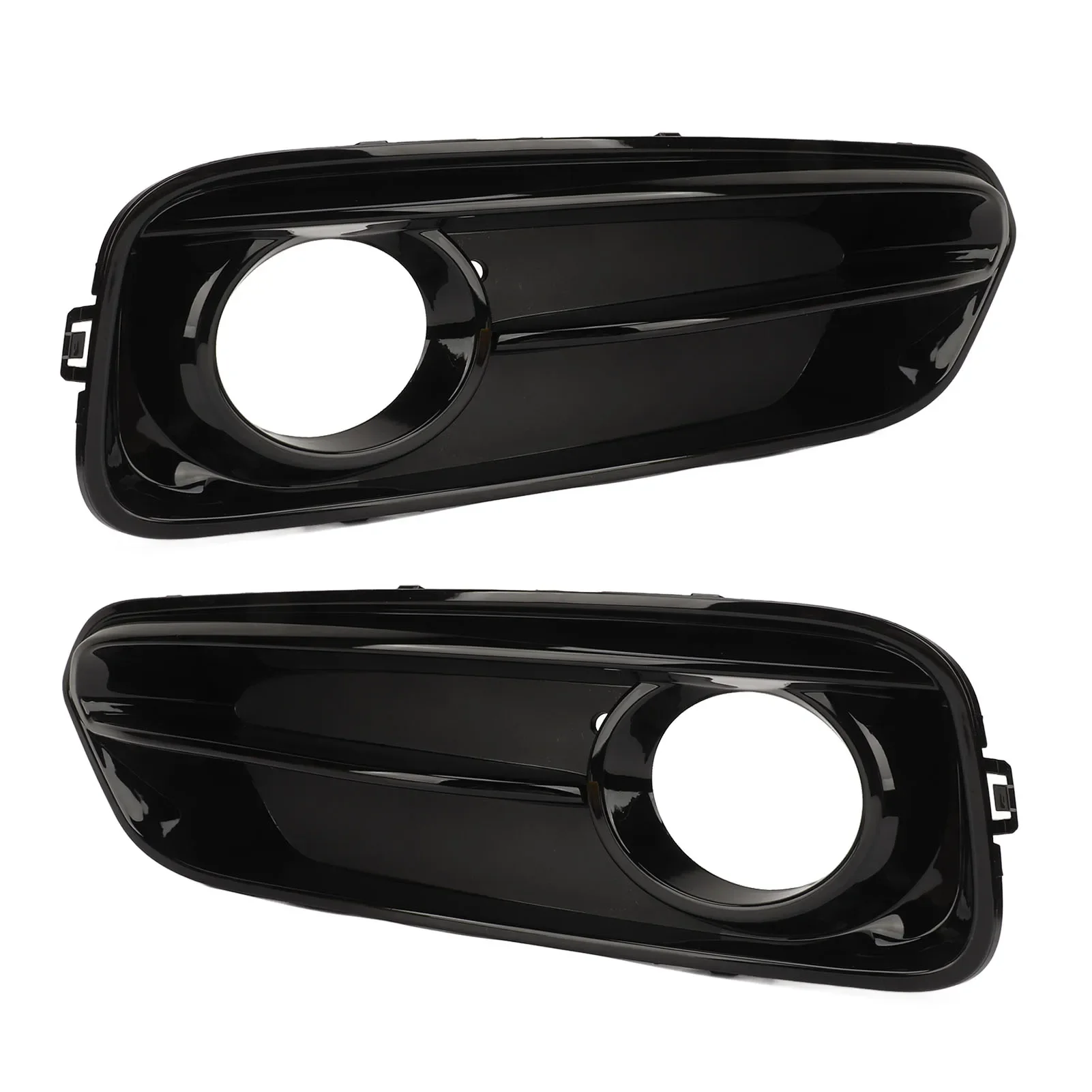 1 Pair of Fog Light Grille, ABS Sporty Style Fog Lamp Bezel , 51117371667 51117371668 for BMW 1 Series F20 F21 2015-2019
