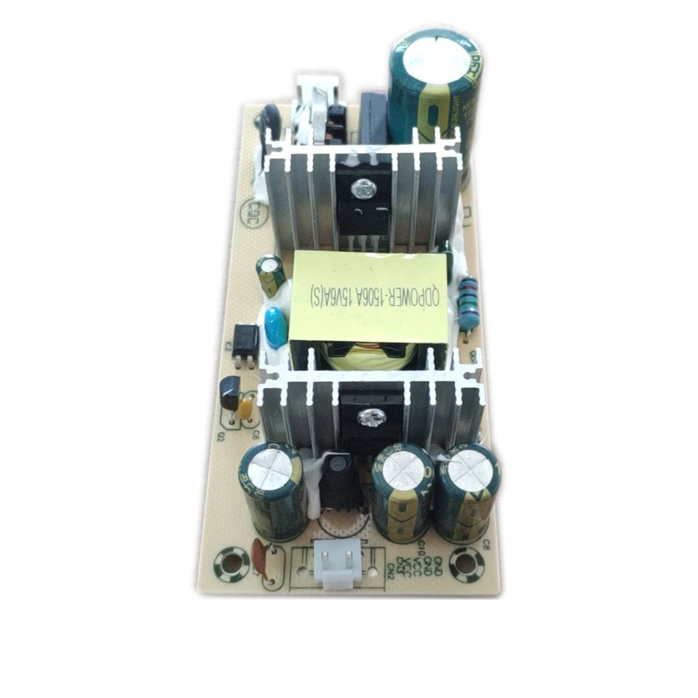 Switching Power Supply Board 15V 6A AC-DC Converter AC100-240V to 15V 90W Buck Power Module with Overload/Overcurrent Protection