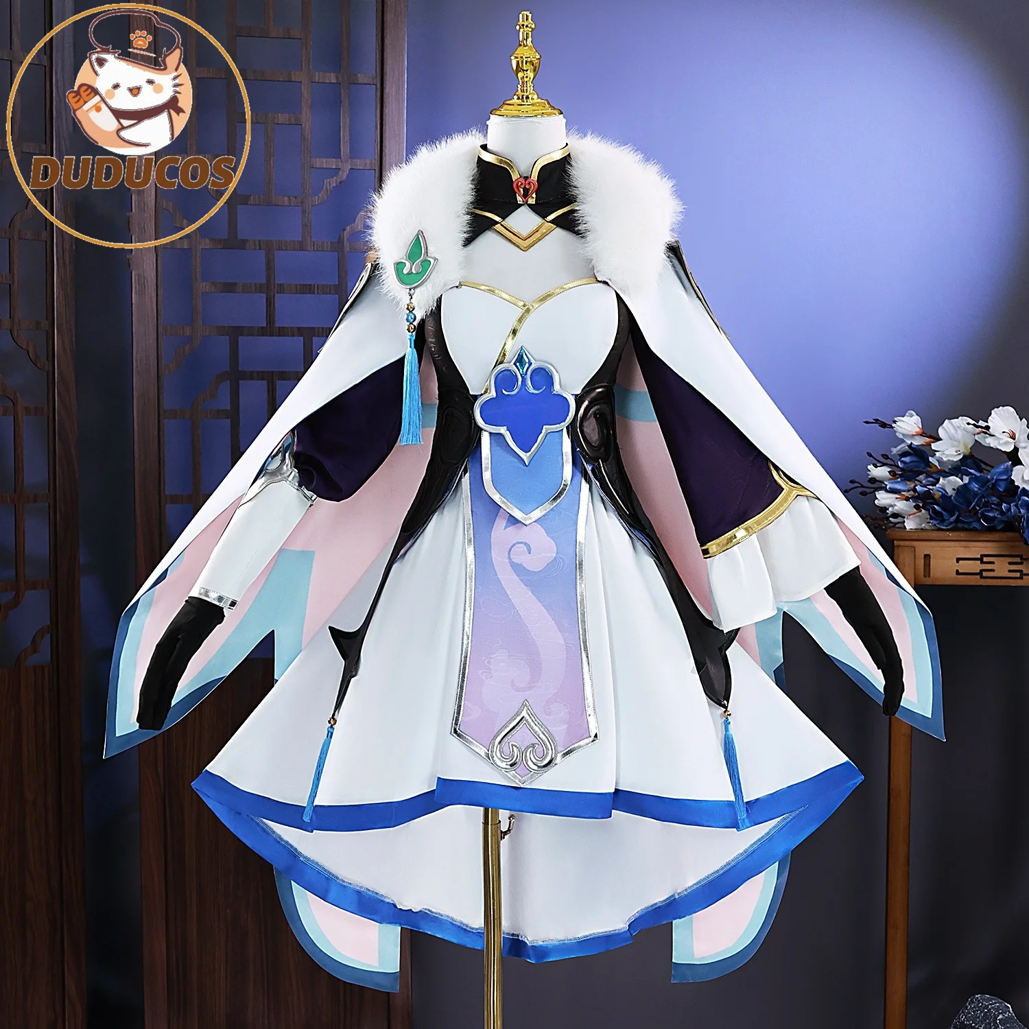 Honkai: Star Rail Baiheng Cosplay Costume Cos Game Anime Party Uniform Women Hallowen Play Role Clothes Clothing Dress