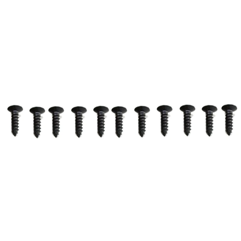 300Pcs Black Guitar Pickguard Screws For Fender Strat/Tele Electric Guitar Bass