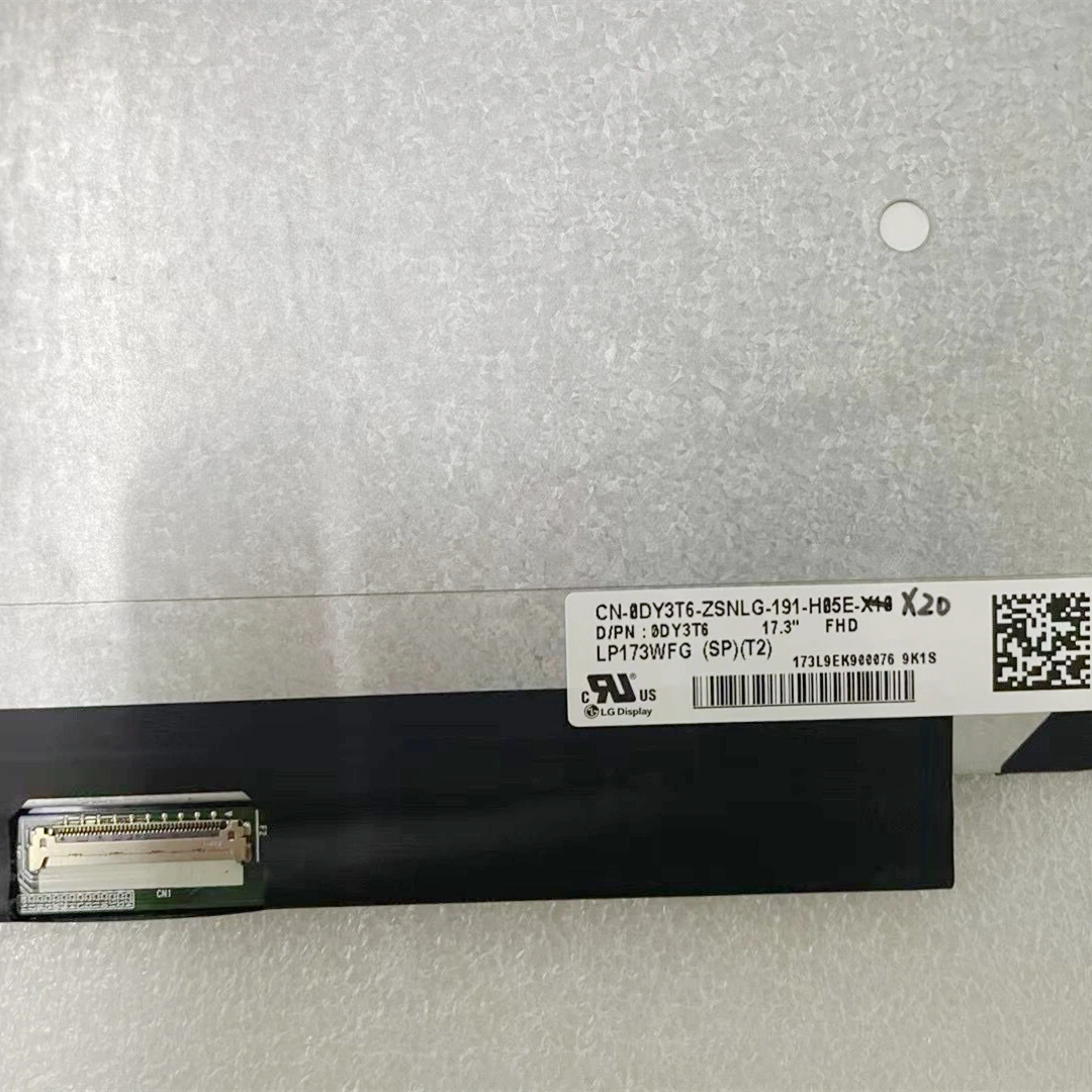شاشة Lp173wfg spt2 lcd للكمبيوتر المحمول ، شاشة بوصة ، 40 دبابيس ، 1920x1080