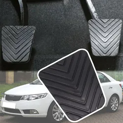 Rubber Brake Clutch Foot Pedal Pad Cover For Kia Forte Sephia Spectra Cerato LD TD YD 2004 2005 2006 2007 2008 2009 2010 - 2016