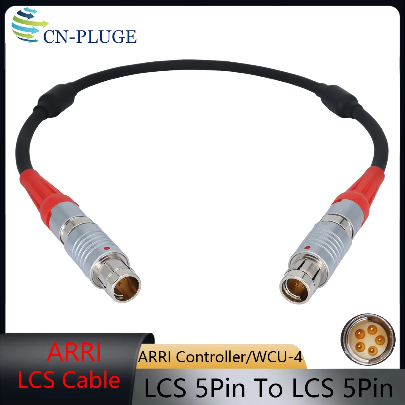 

Кабель ARRI LCS 5Pin - LCS 5Pin для подключения ручного устройства ARRI и контроллера двигателя для проводного управления. Подходит для ARRI WCU-4 5M
