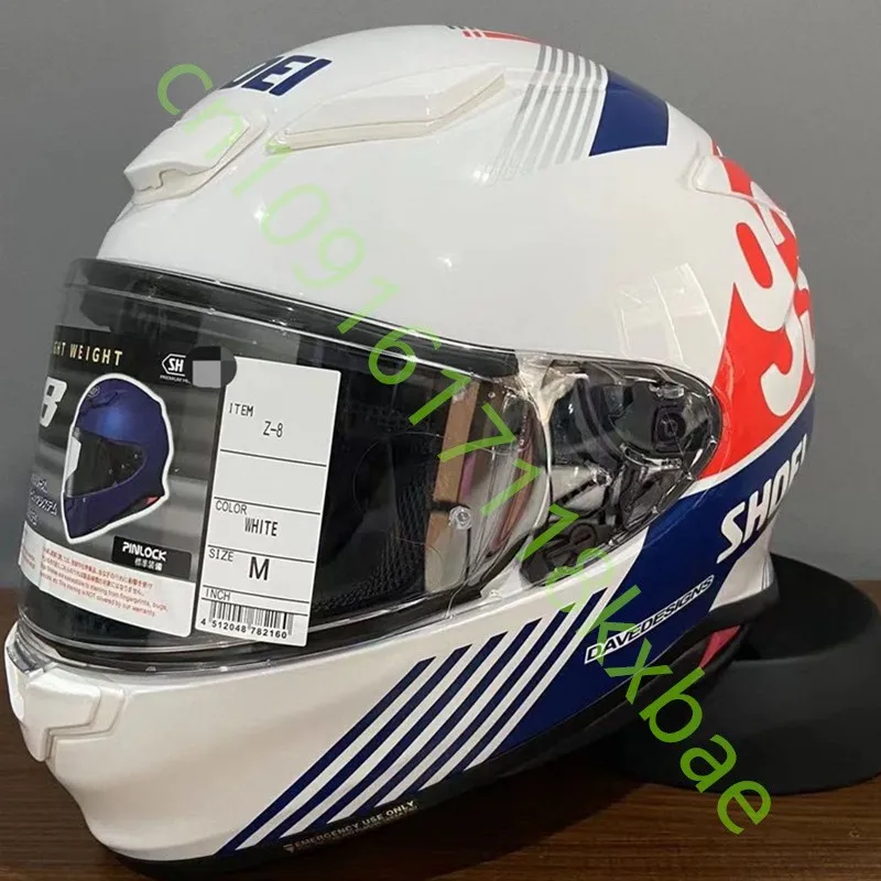 

SHOEI Z8 RF-1400 NXR 2 PROLOGUE Germany Station TC-10 Full Face Helmet,For Road Motorcycle and Racing Protection Helmet,Capacete