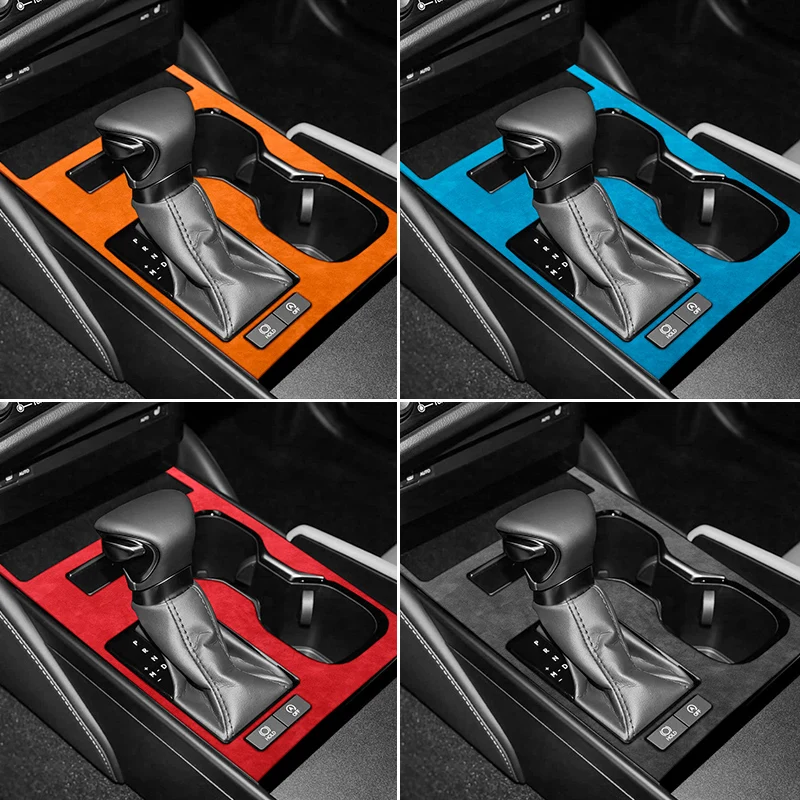 

Накладка на центральную консоль из алькантары для Lexus ES200 ES300h (2022-2026), премиальные аксессуары для тюнинга интерьера автомобиля