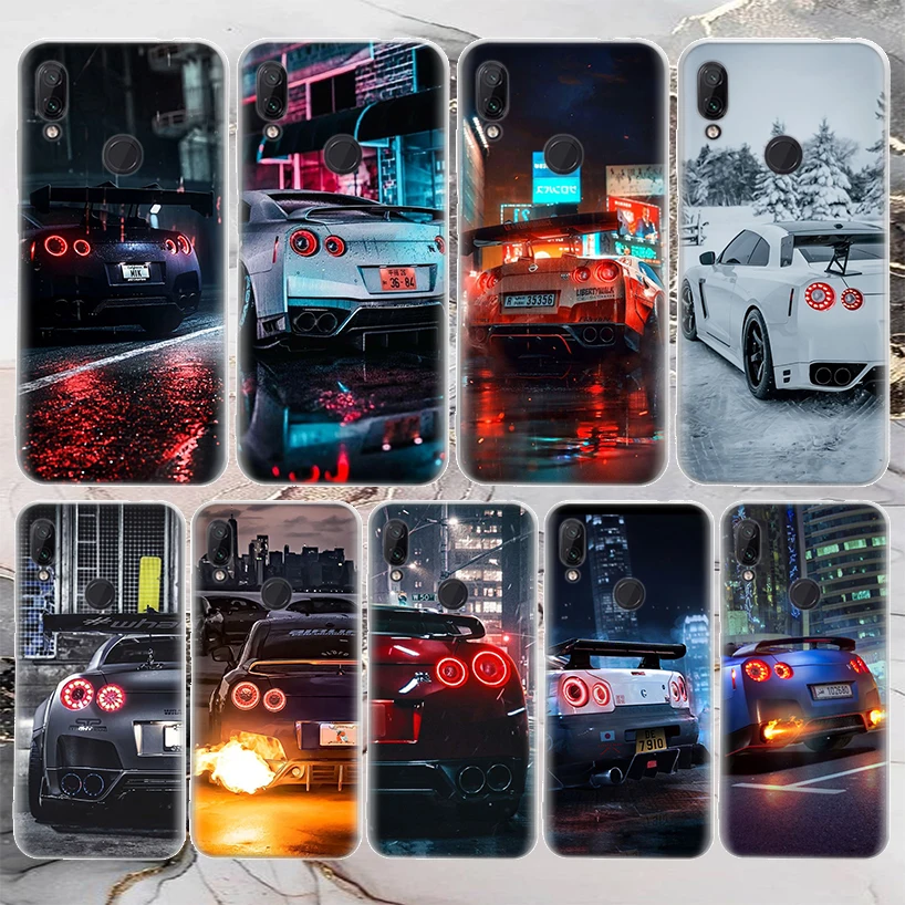 GTR Sport Car JDM Soft Phone Case For Xiaomi Mi 12T 11T 10T 9T 11 10 Lite 12 Pro 12X 11i 9 8 13 5X 6X Ultra Pattern Housing For