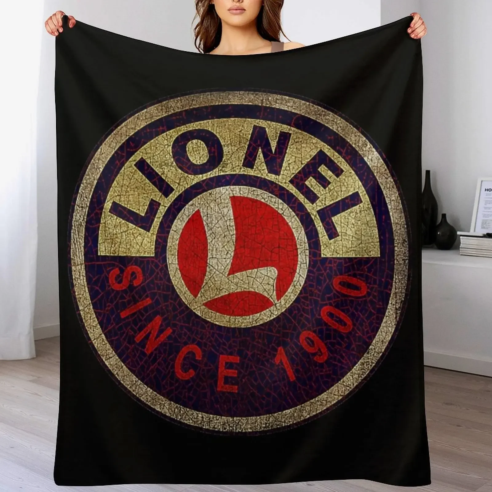 

Lionel Model Trains Shirt Throw Blanket Air Conditioner Soft Blanket for Office Home