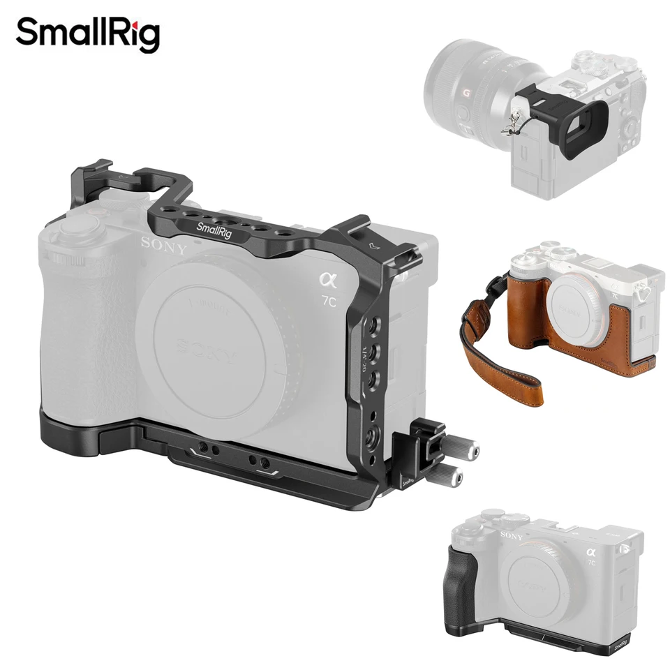 Smallrig カメラケージ ソニー a7c2 a7cr 用 L字型