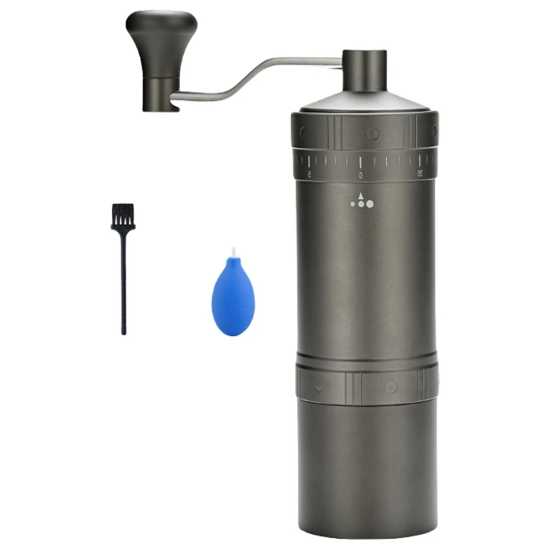 مطحنة قهوة صغيرة يدوية مناسبة للسفر مطحنة قهوة يدوية مناسبة للتخييم والاستخدام الداخلي شحن سريع