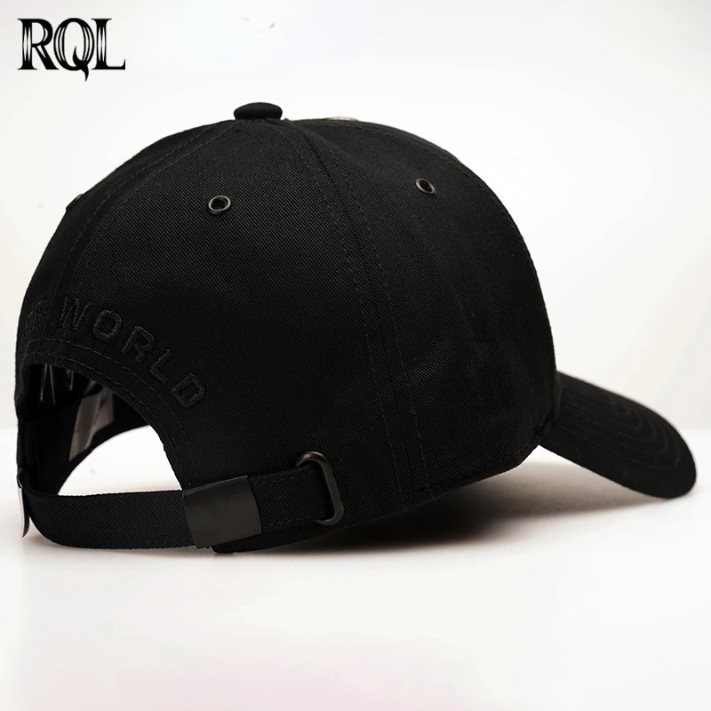 RQL High Quality Baseball Cap for Men Women\'s Hat Sports Golf Hat Fashion Design Versatile Hip Hop Breathable Snapback Trucker