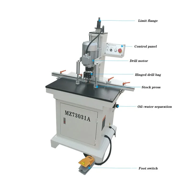 Dubbele rij meervoudige boormachine Houtbewerking Scharnierboormachine