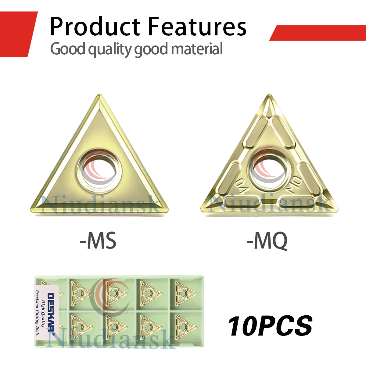 

TNMG160404/TNMG160408-MQ MS LF6018J Токарный станок с ЧПУ треугольник Внешние токарные фрезы Лезвия Обработка режущей пластины из нержавеющей стали