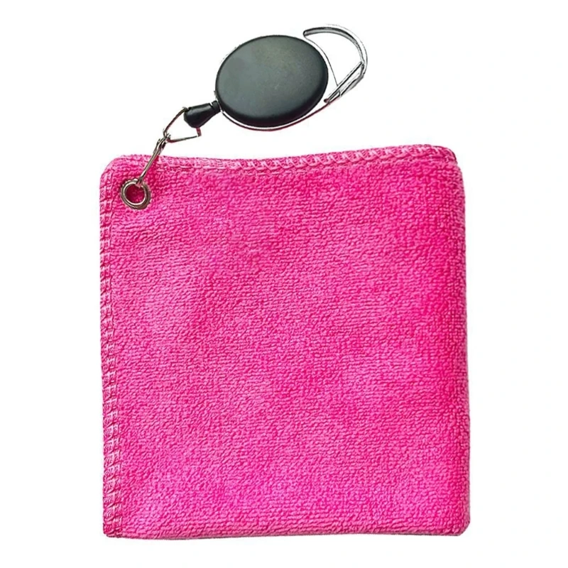 Golf Microfiber Towel with Retractable Clip 4