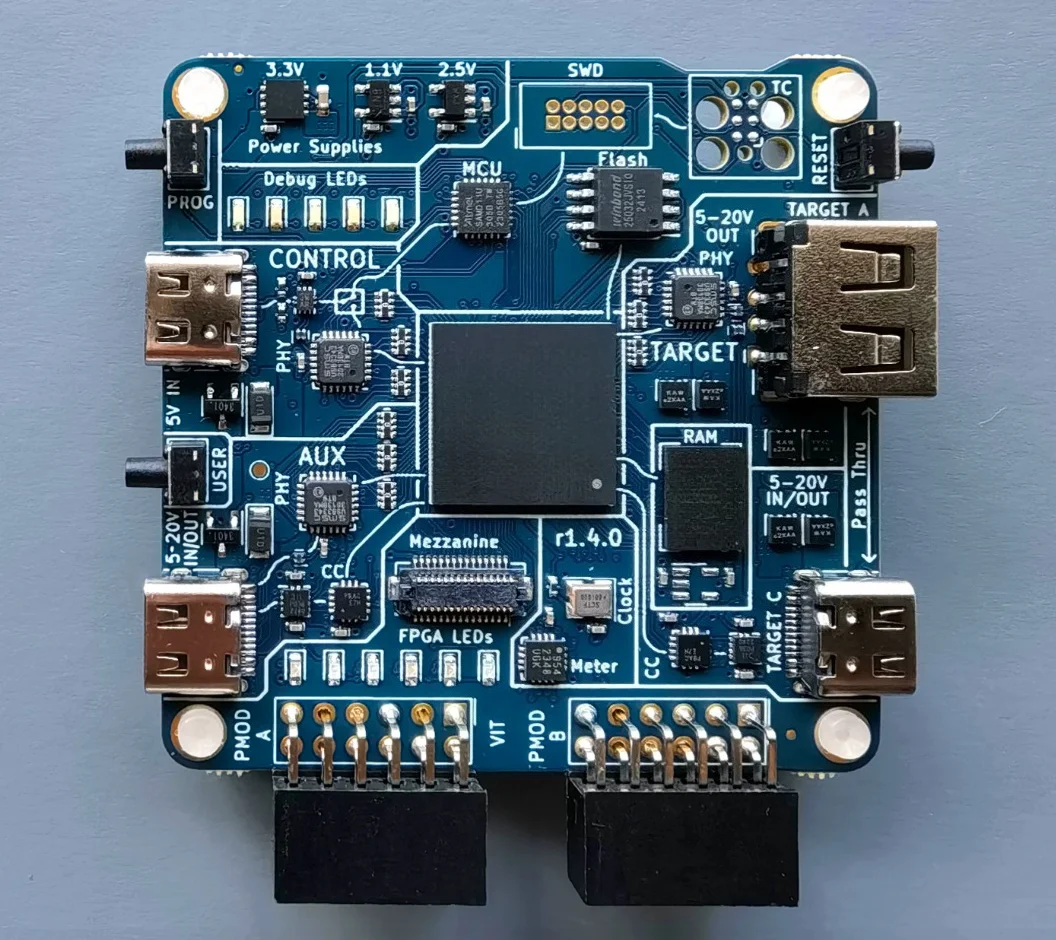 LUNA USB 2.0 Protocol Analyzer, 480Mbps FS/HS Computer Diagnostic Tool, USB Data Communication Debugger