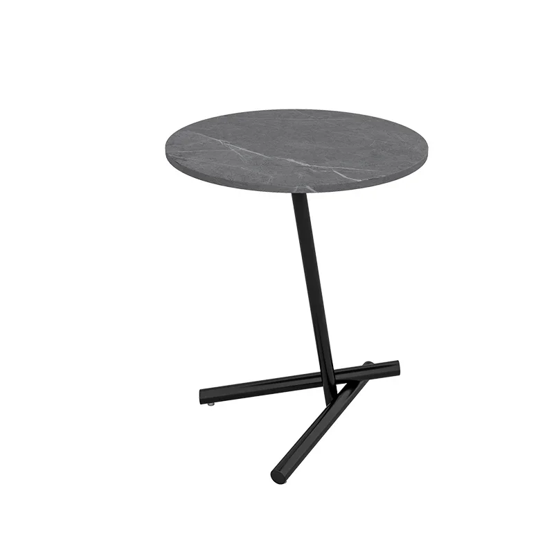 

Приставной столик для дивана из скандинавской каменной плиты, современная и простая гостиная, легкий роскошный небольшой журнальный столик, небольшая спальня, балкон,