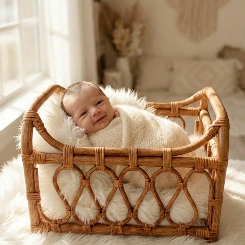 accessori-per-fotografia-neonati-cesto-letto-in-vimini-vintage-fatto-a-mano-arredamento-professionale-per-posare-neonati-in-studio