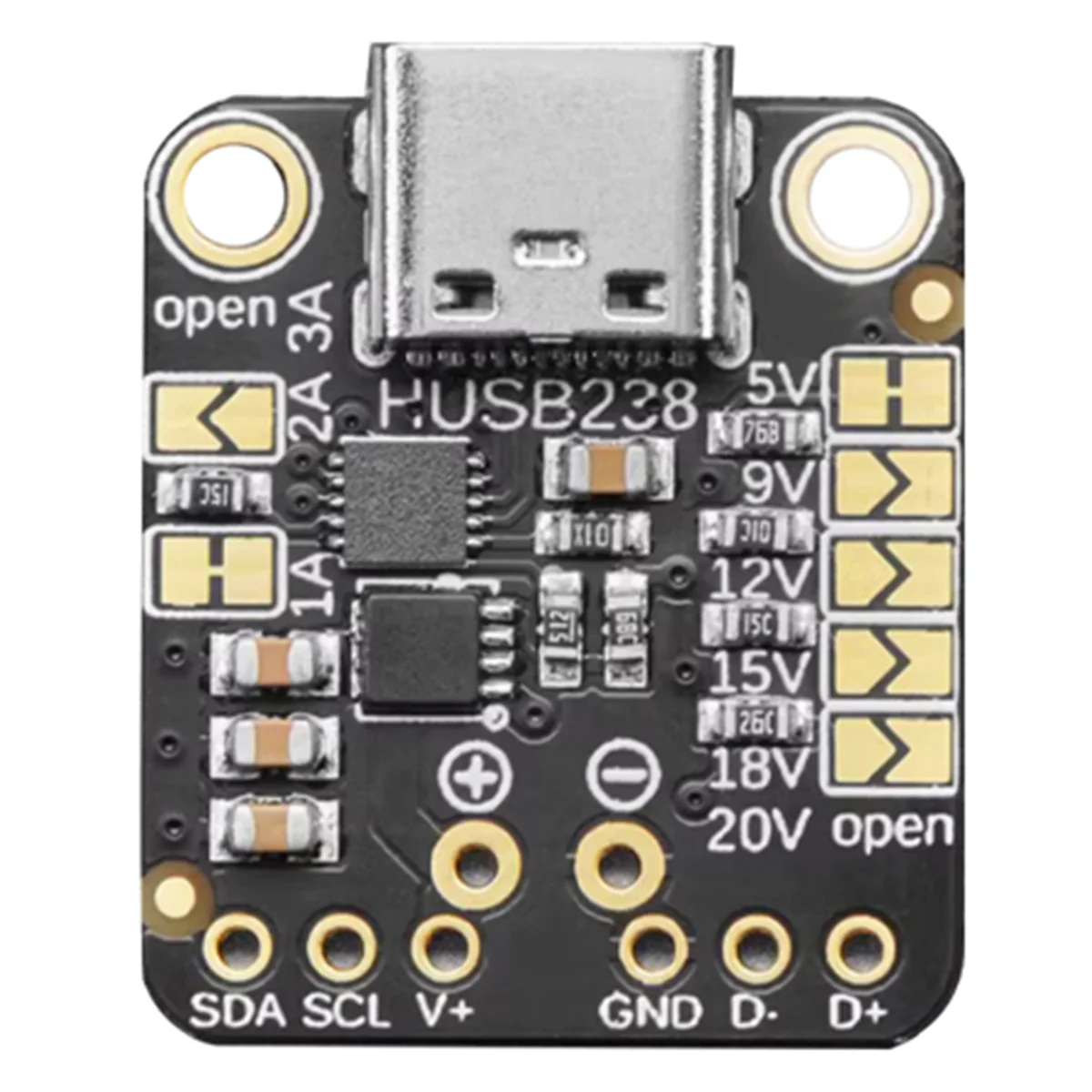 

2025+1Pcs HUSB238 PD Decoy Module Iic Control or Fixed Level Output
