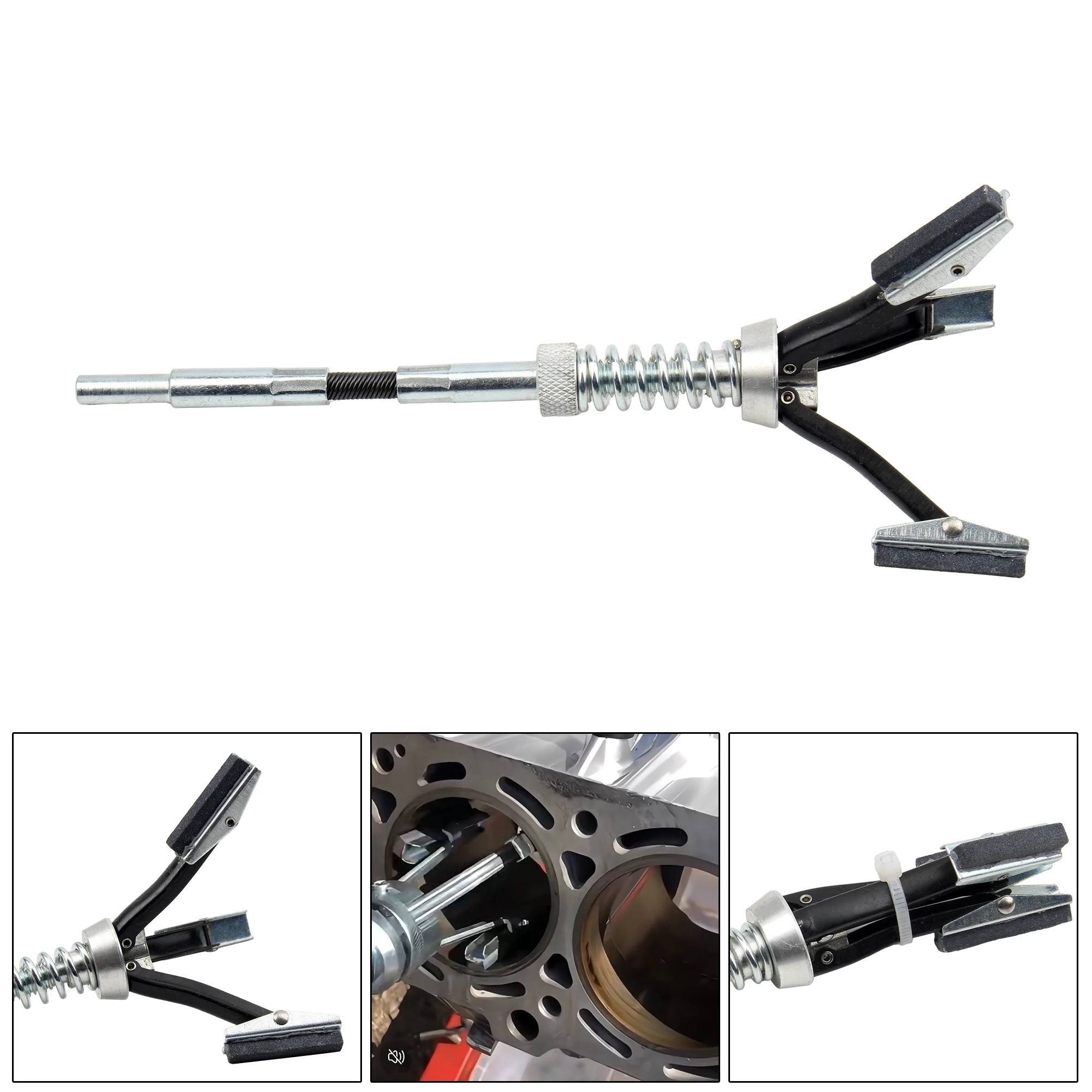 

Motorcycle Engine Three-jaw Adjustable Cylinder Honing Tool for Grinding Holes Friction 25-70mm Moto Universal Accessories
