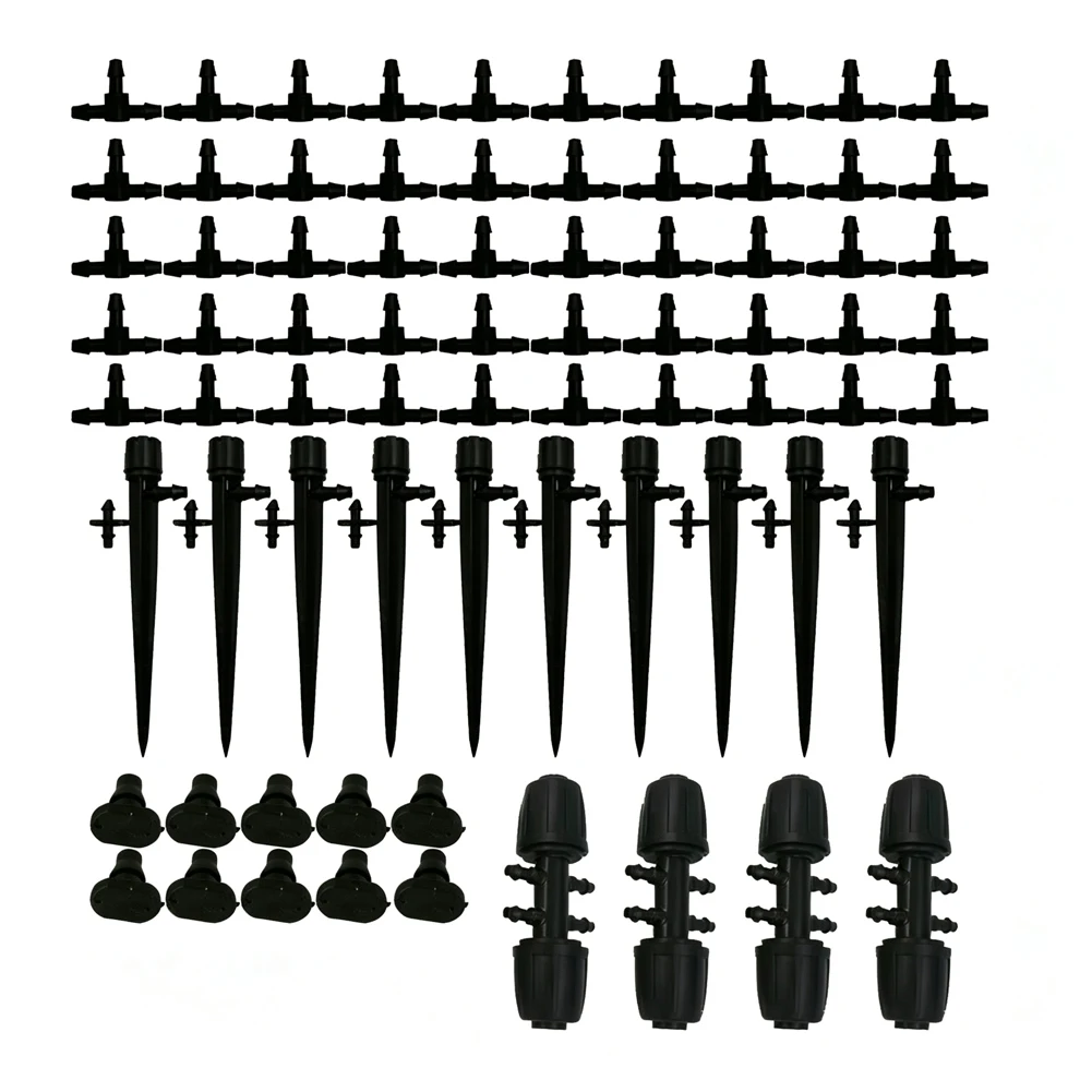 30 Meter Drip Irrigation Kit for Lawn and For Garden with Precise Flow Regulation and for Easy Water Shut Off Function