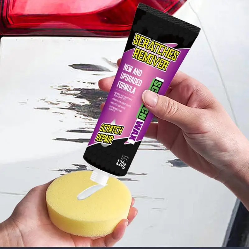 Universal Car Scratch Repair Wax 120g Vehicle Scratch Remover Polishing Paste Auto Body Grinding Compound Anti Scratch Cream