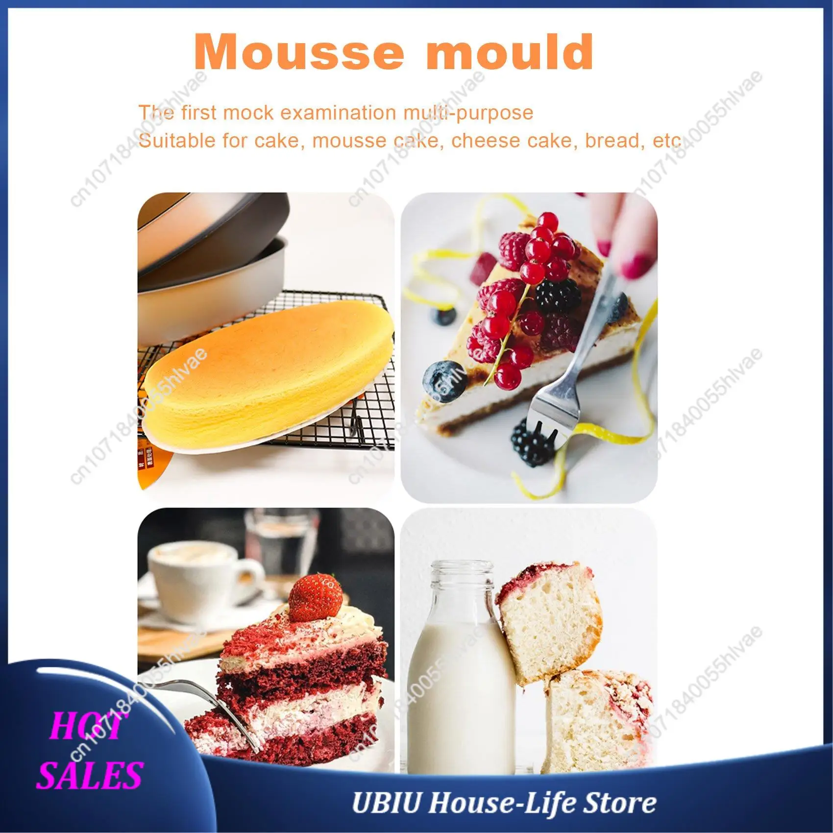 6 uds moldes ovalados para tartaletas postre francés Mousse pastel de fruta anillo para tarta Quiche molde para pastel-más vendido