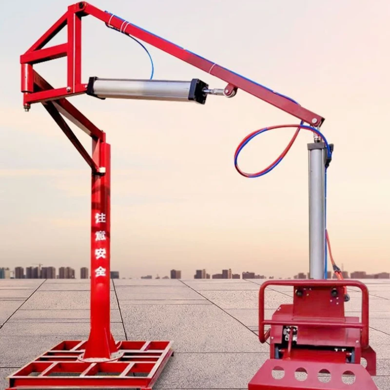 

Balanced lifting and unloading artifact [thickened steel] 1.8 meters column 3 meters robotic arm