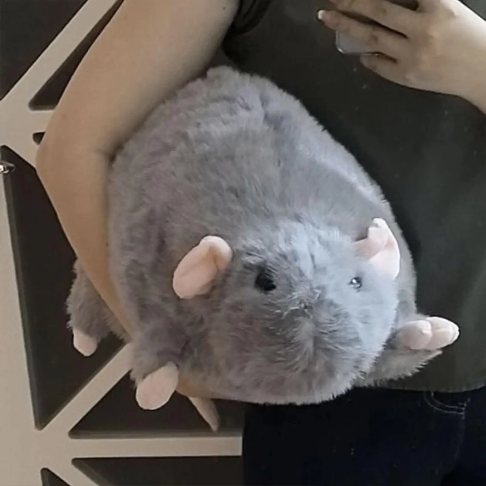 

Kawaiis Animal Plush Toy Soft Realistic Stuffed Mice Companion Doll Kids Toys Birthday Christmas Gift for Boys Girls