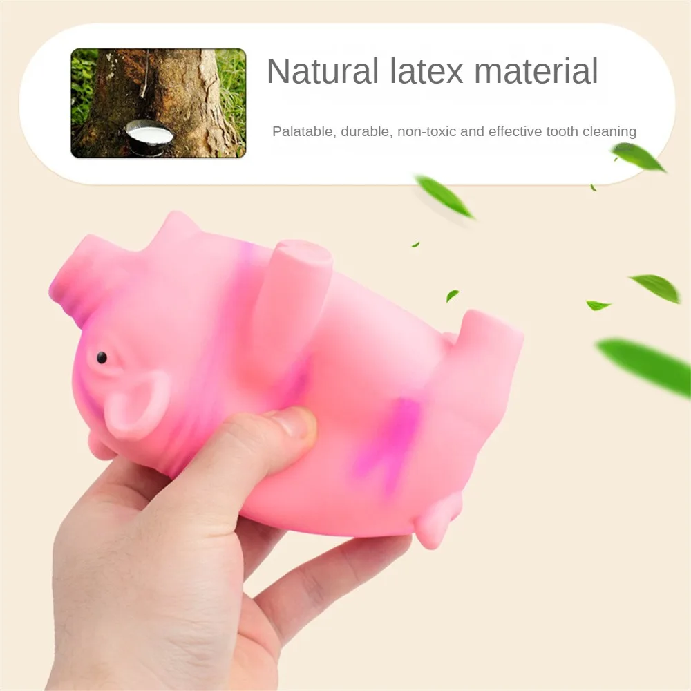 Pet Toy Pig Cleaning The Oral Cavity Make A Sound As Soon As You Bite Caring For Pet Life Enhance Emotions Dog Supplies Dog Toys