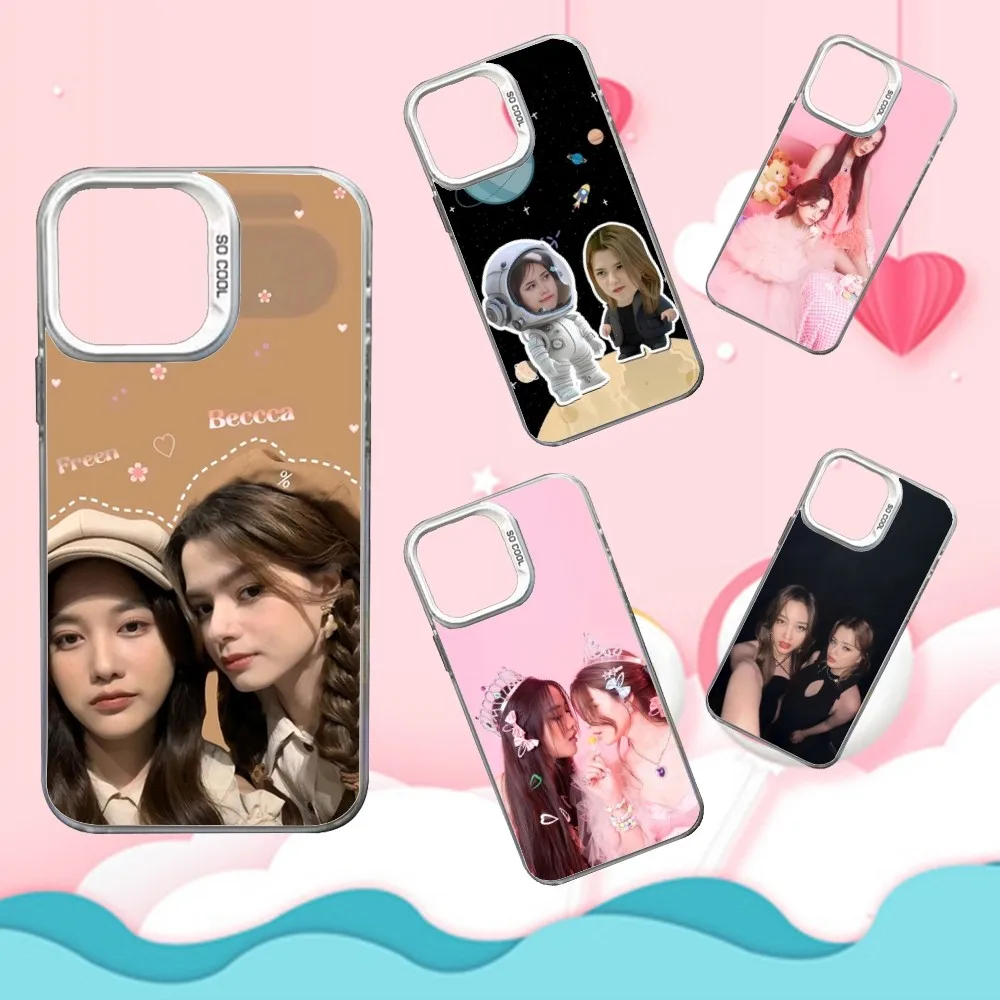 

Pink Theory F-Freen B-Becky Phone Case For iPhone 16,15,14,13,12,11,Mini,Pro,SE,MAX White Matte Shockproof Cover