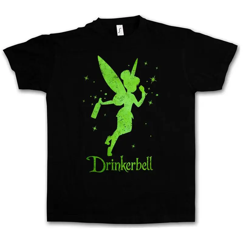 Drinkerbell T Shirt Fun Alcohol Drunk wasted intoxicated Party drunken Hangover