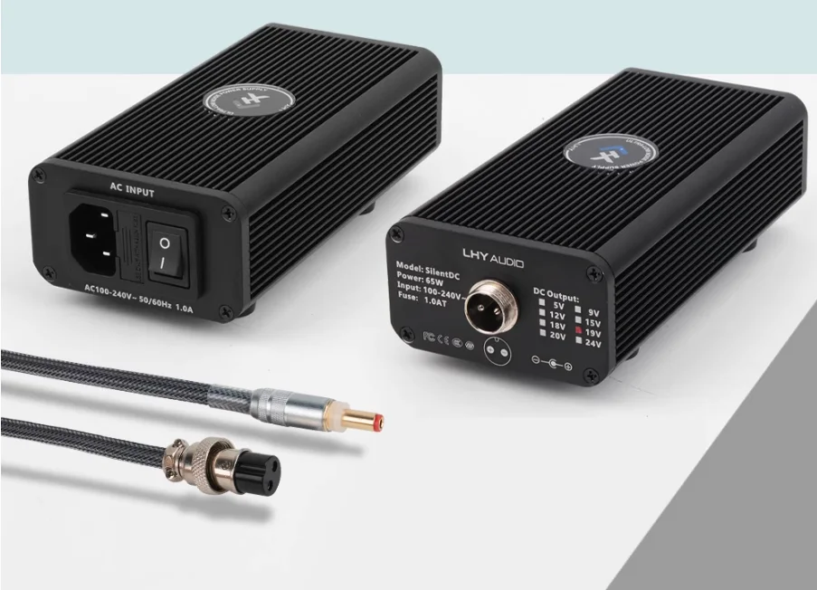 Audio HiFi Fever UV Level Precision Low-Noise DC 12/19/20V Stabilized Power Adapter