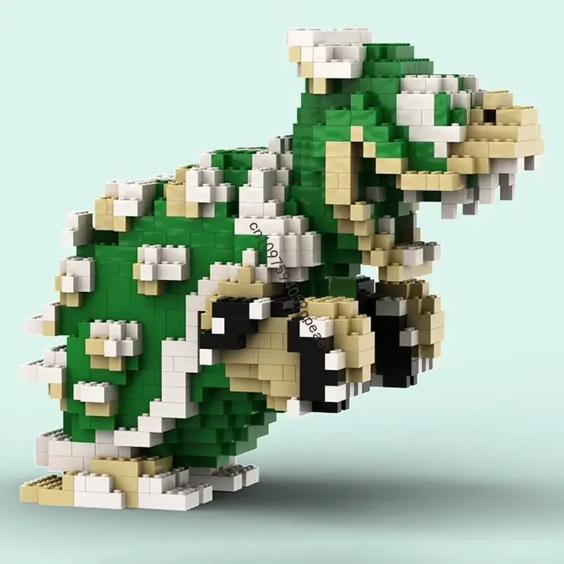 新しい 1615 ピース有名なスーパー配管工ゲームシリーズ Moc Bowser モデルカスタムパズル Diy クリエイティブアイデア子供のおもちゃクリスマス誕生日ギフト