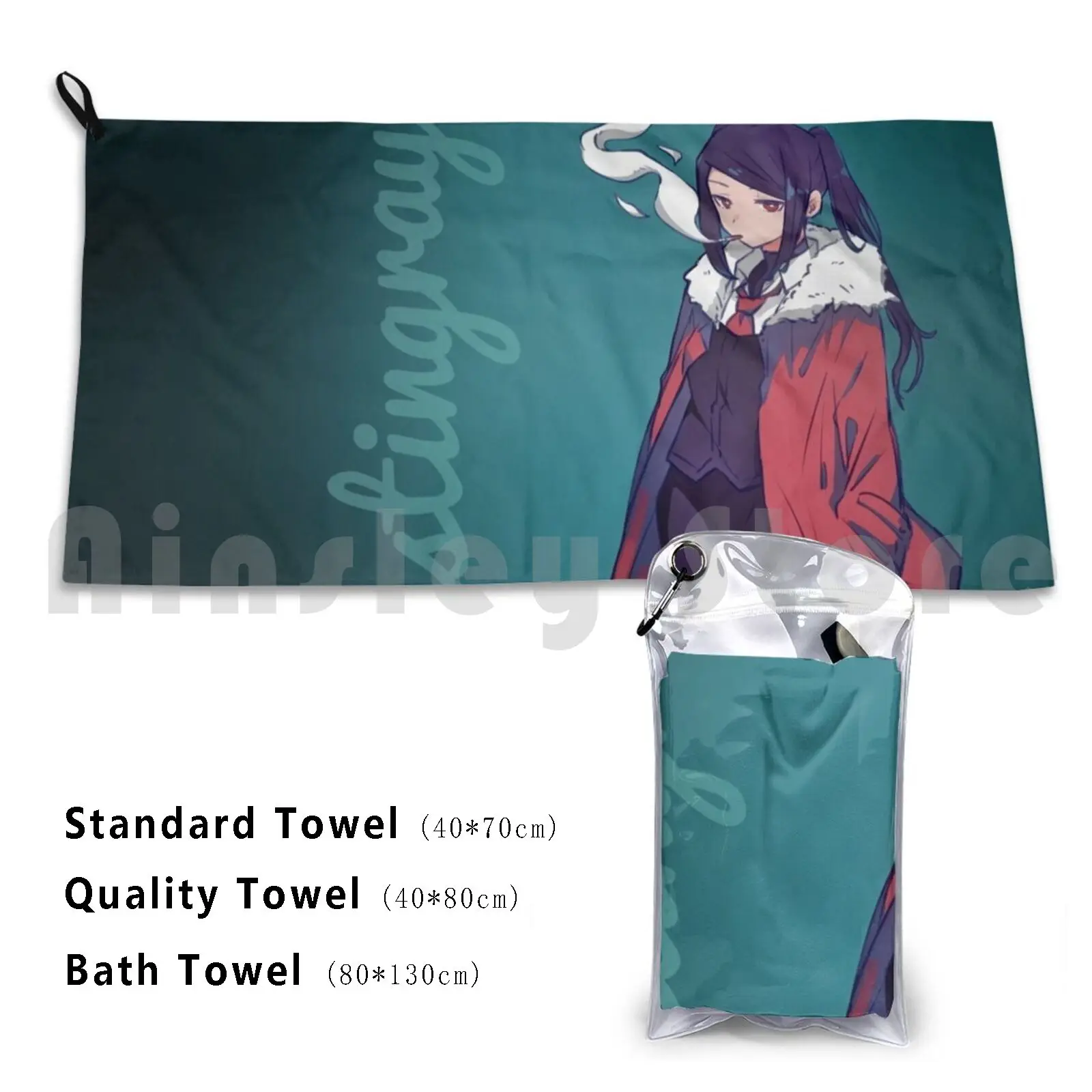 Stingray Custom Towel Bath Towel Jill Stingray Stingray Jill Bartender Action Va 11 Ha11 A