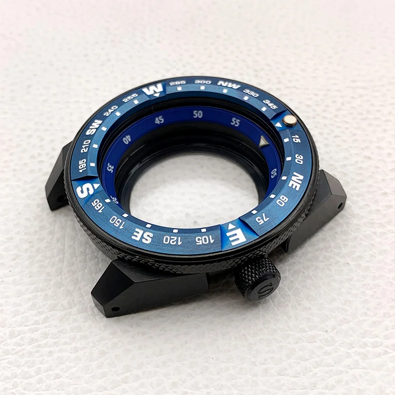 حافظة Mod King SRPF Samurai Series غطاء خلفي سفلي شفاف مناسب لحركة NH35 7S 4R تاج عند 3.0 200 متر حافظة مقاومة للماء